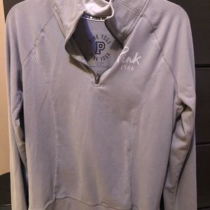 PINK/yoga quarter zip